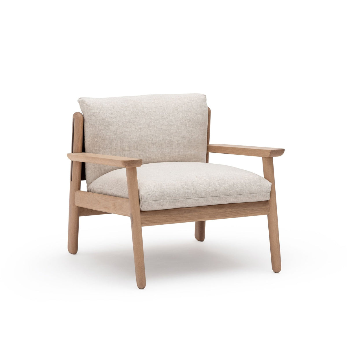 Wren Chair - Blonde Oak & Oatmeal - Accent Chairs Tolv Loom Collection Dubai