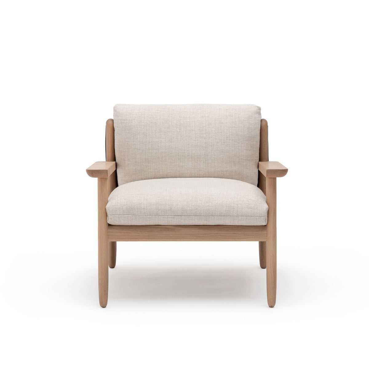 Wren Chair - Blonde Oak & Oatmeal - Accent Chairs Tolv Loom Collection Dubai