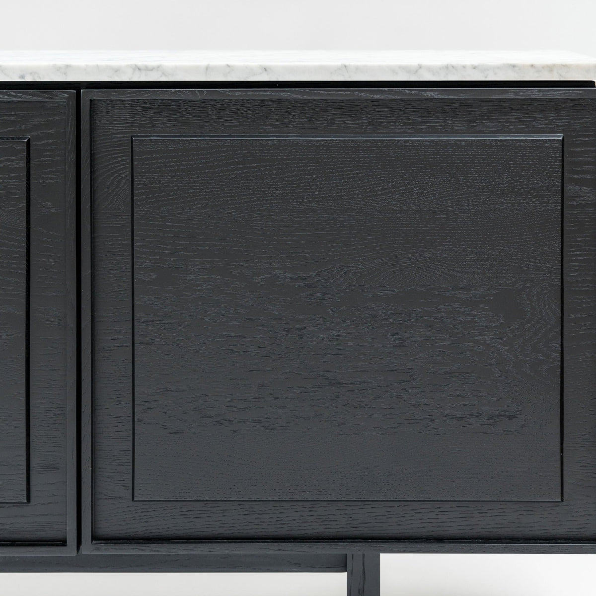 Yorke 220 Sideboard - Black Oak & Bianca Carrara - Buffets & Sideboards Tolv Loom Collection Dubai
