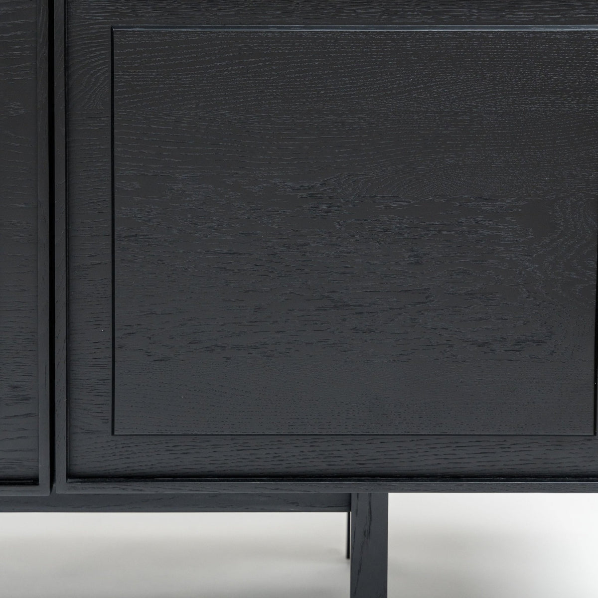Yorke 220 Sideboard - Black Oak & Travertine - Buffets & Sideboards Tolv Loom Collection Dubai