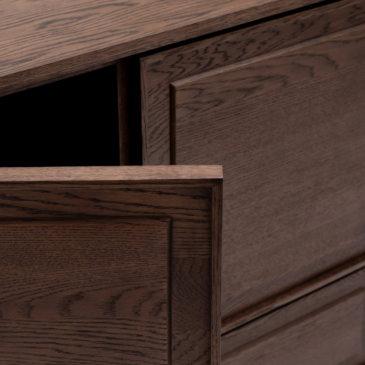 Yorke Highboard - Espresso Oak