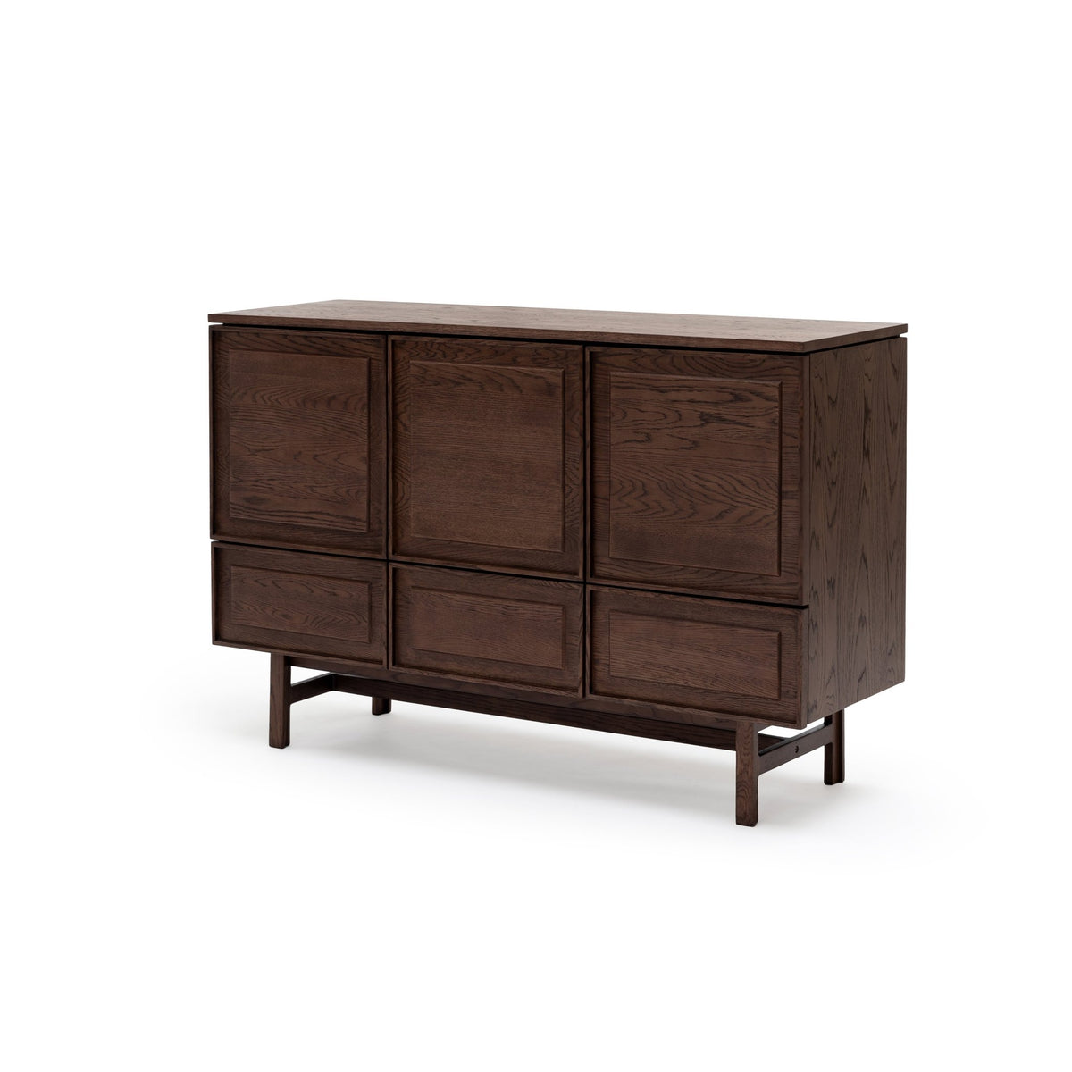 Yorke Highboard - Espresso Oak