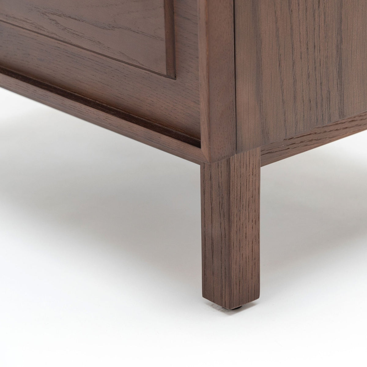 Yorke Nightstand - Espresso Oak & Travertine - Nightstands Tolv Loom Collection Dubai