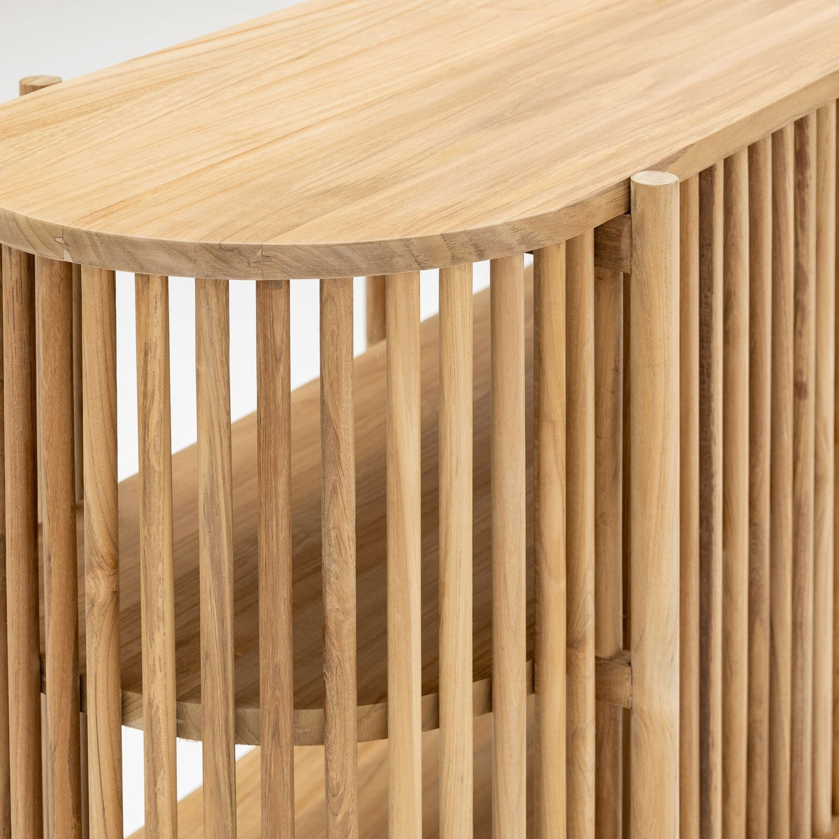 Zara Open Sideboard - Natural - Buffets & Sideboards Loom Collection Loom Collection Dubai