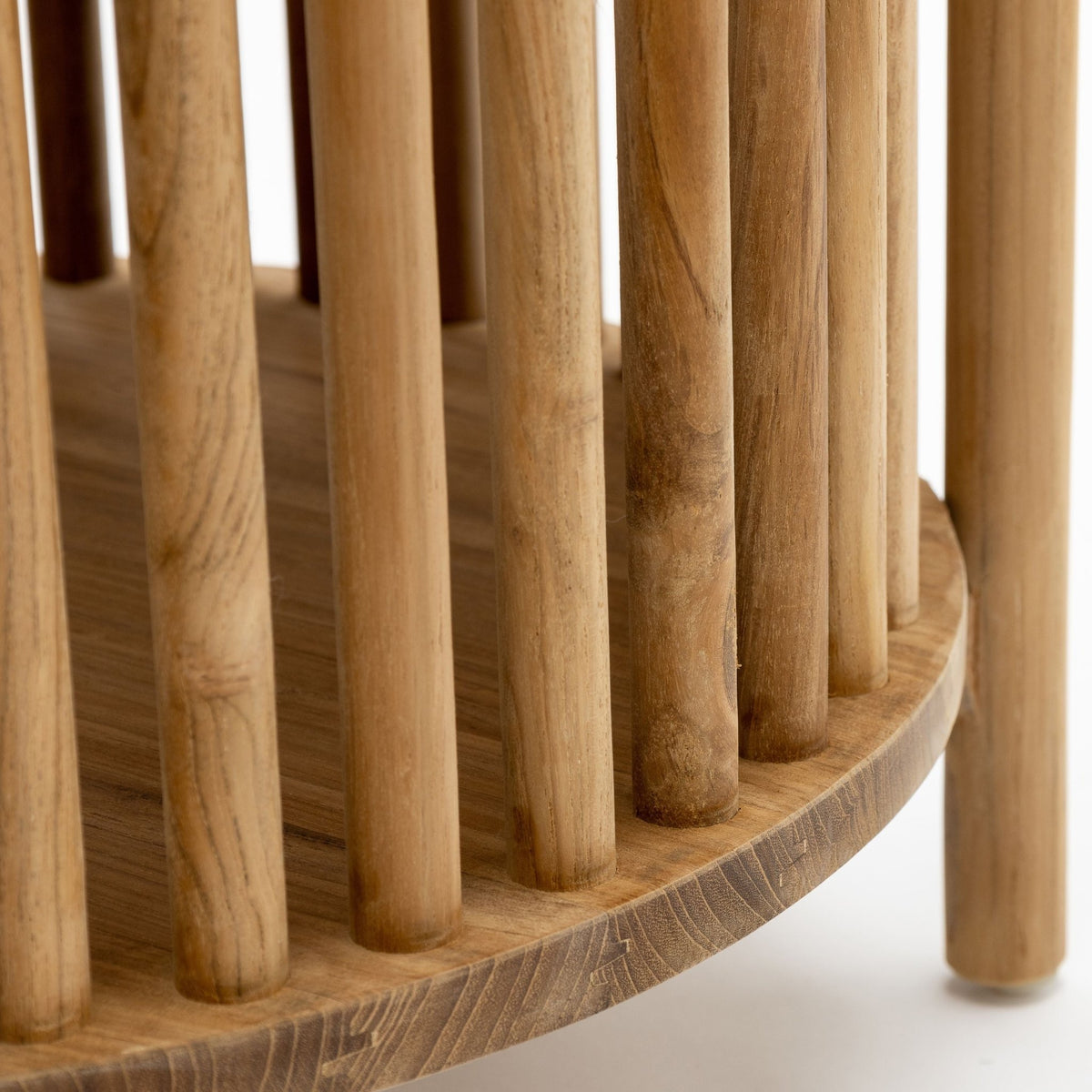 Zara Side Table - Natural - Side Tables Loom Collection Loom Collection Dubai