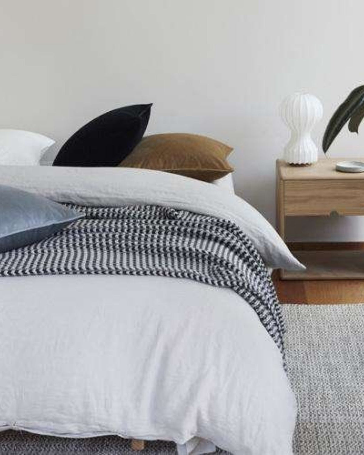 Zoe 50Cm Cushion - Ebony