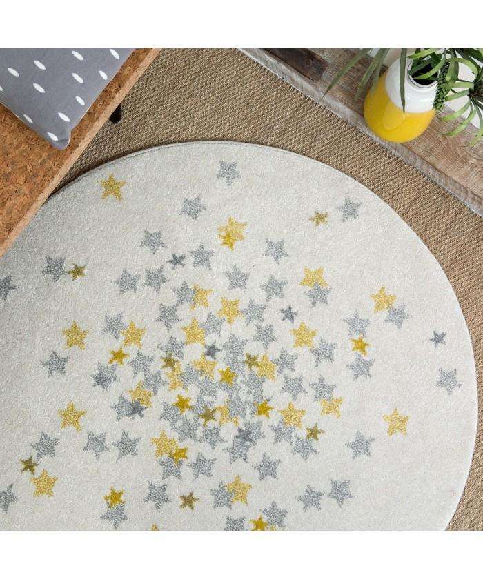 Nova Round Rug - Yellow