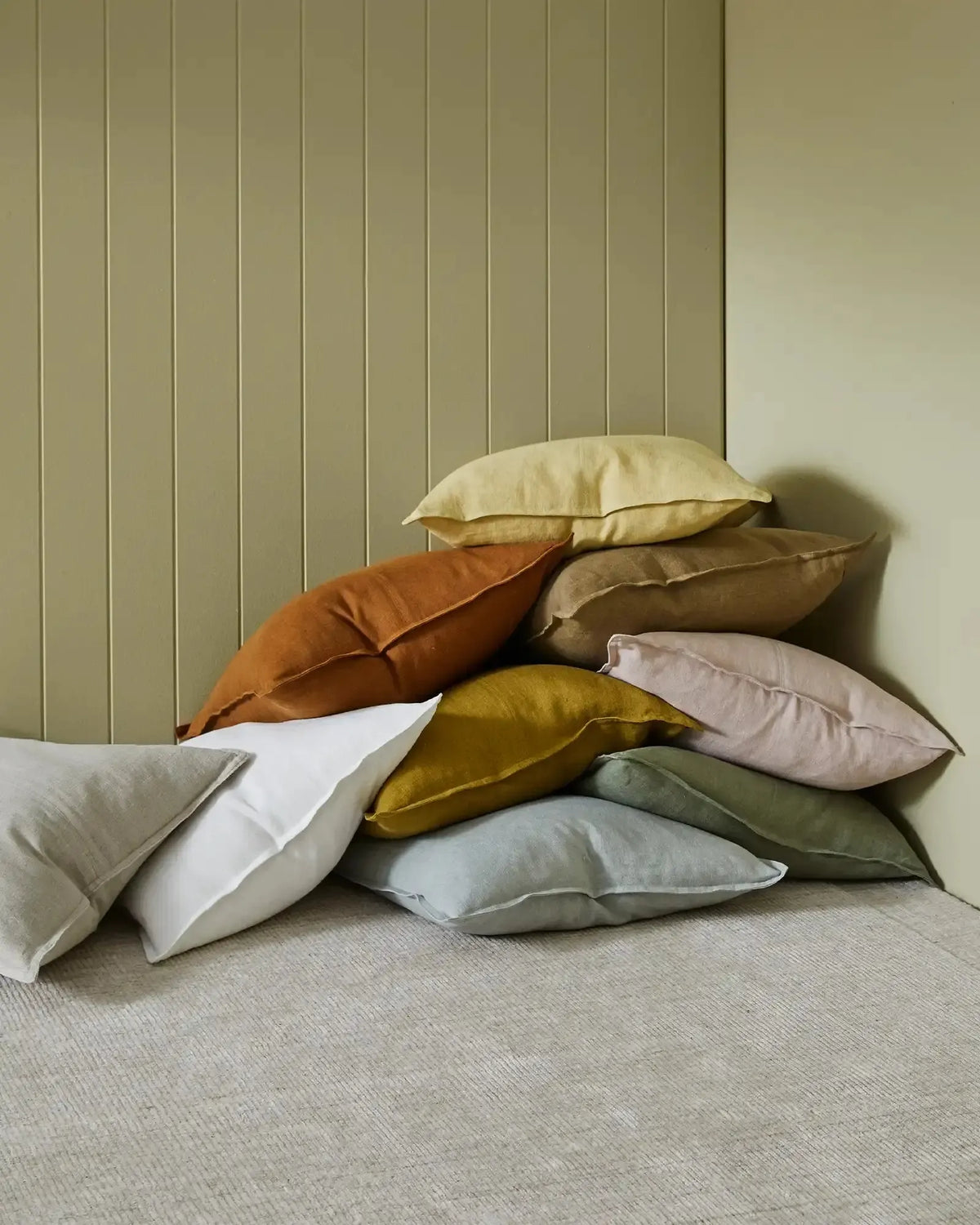 Como 60Cm Cushion - Olive