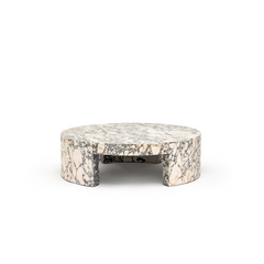 Arno Round Coffee Table - Calacatta Viola