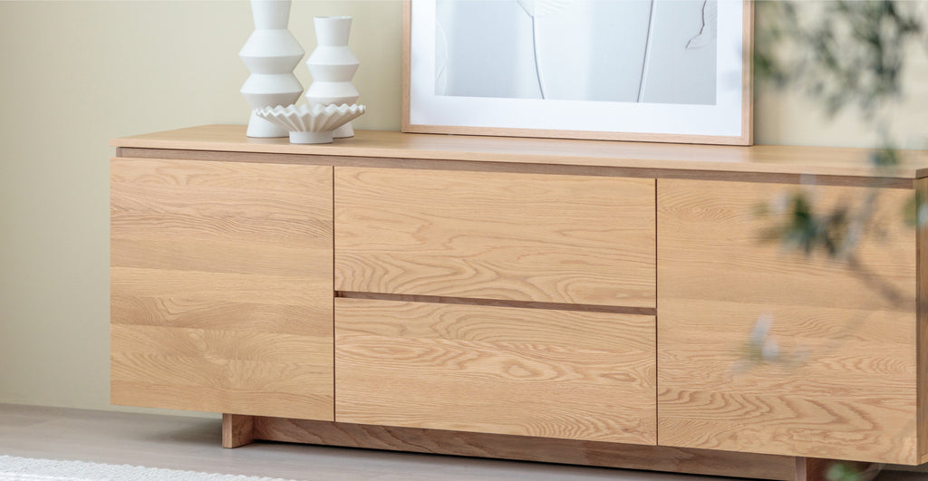 Kami 220 Sideboard - Light Oak.