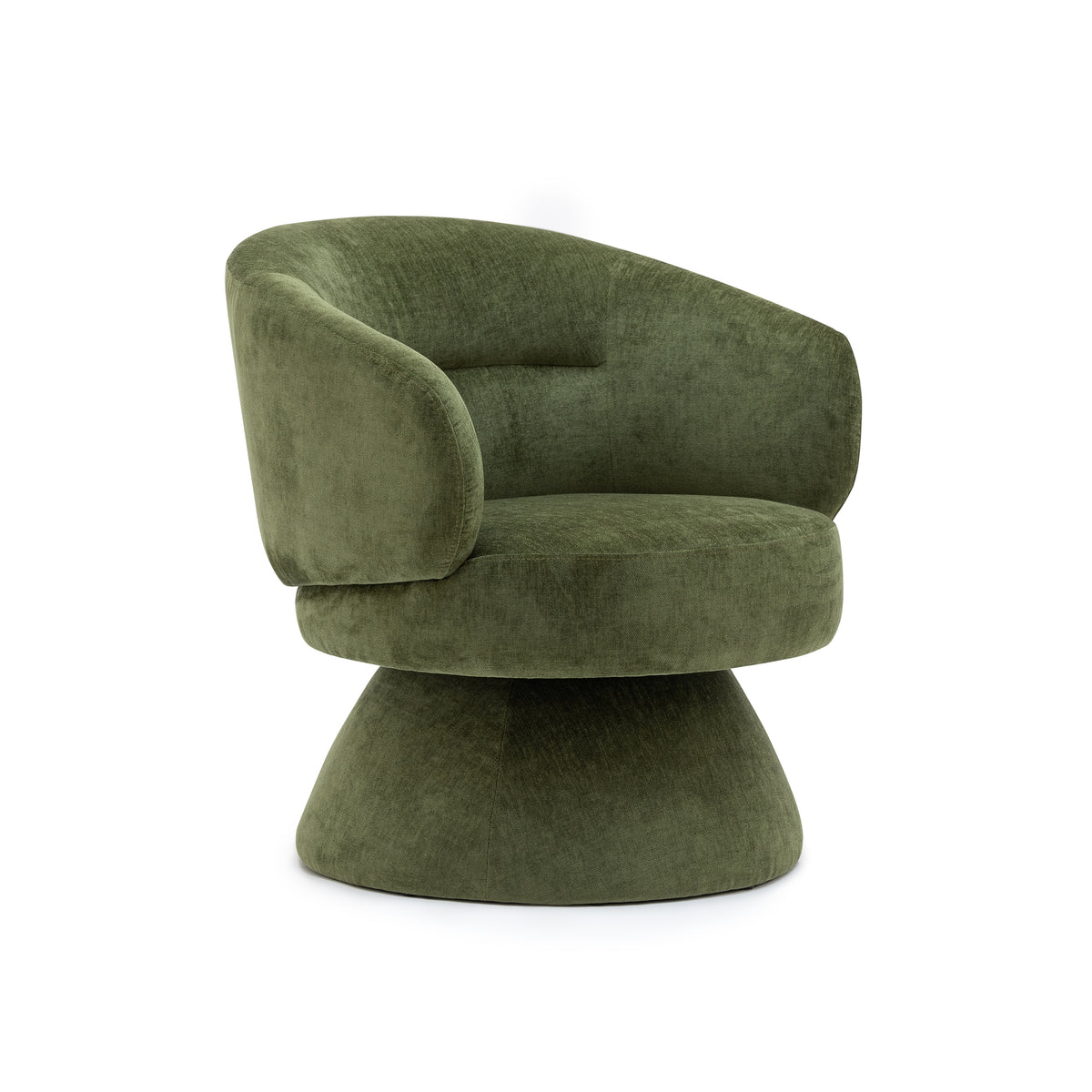 Gwen Swivel Chair - Moss