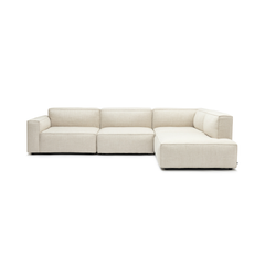 Baker Corner Sofa Set - Oatmeal