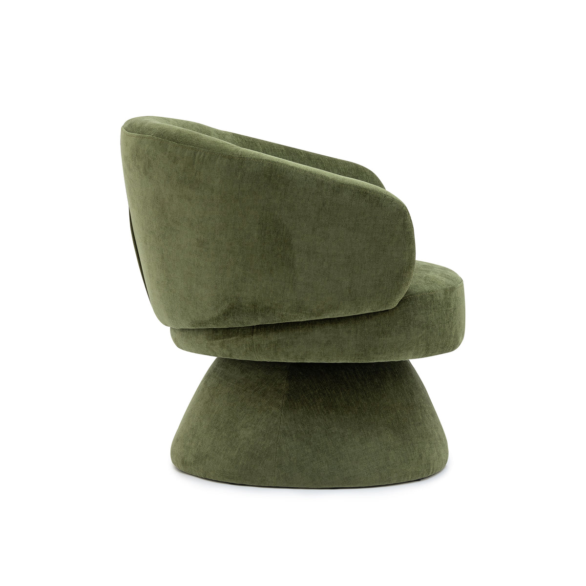 Gwen Swivel Chair - Moss