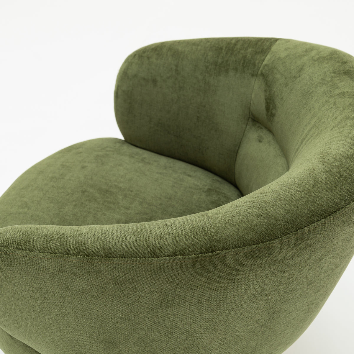 Gwen Swivel Chair - Moss