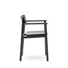 Poise Armchair - Black Oak