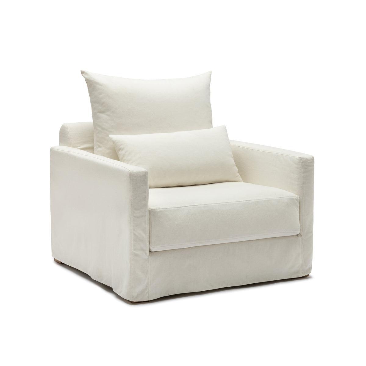 Sloopy Armchair - Summer Ivory