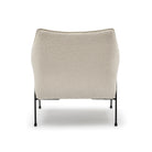 Kubik Accent Chair - Ivory Boucle