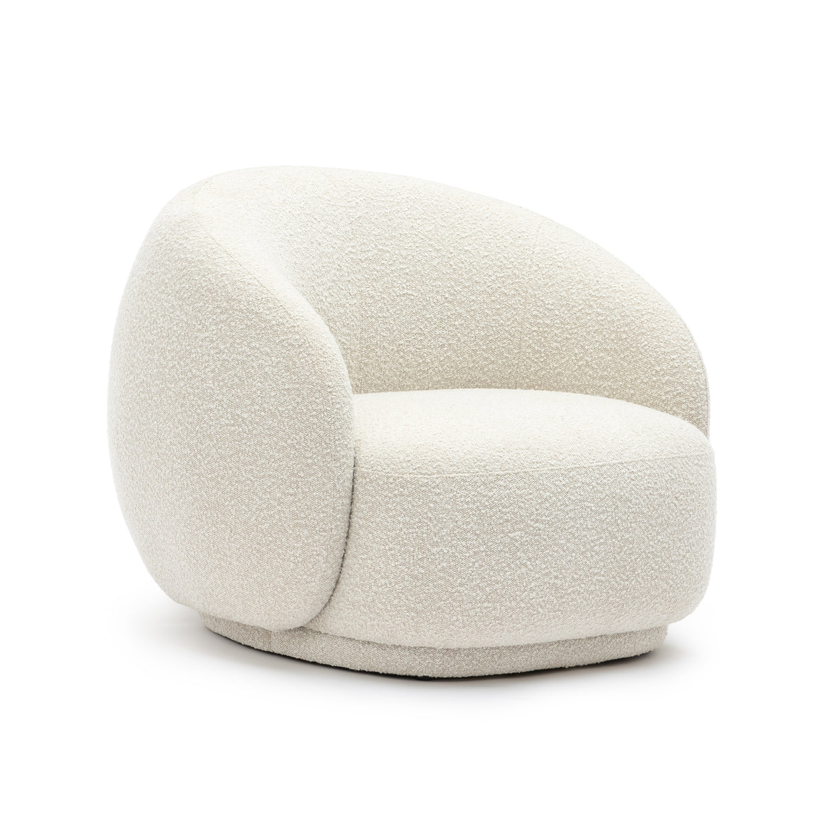 Cashew Armchair - Ivory Boucle