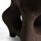 Organic Sculpture - Varnished Mahogany - Dark Brown
