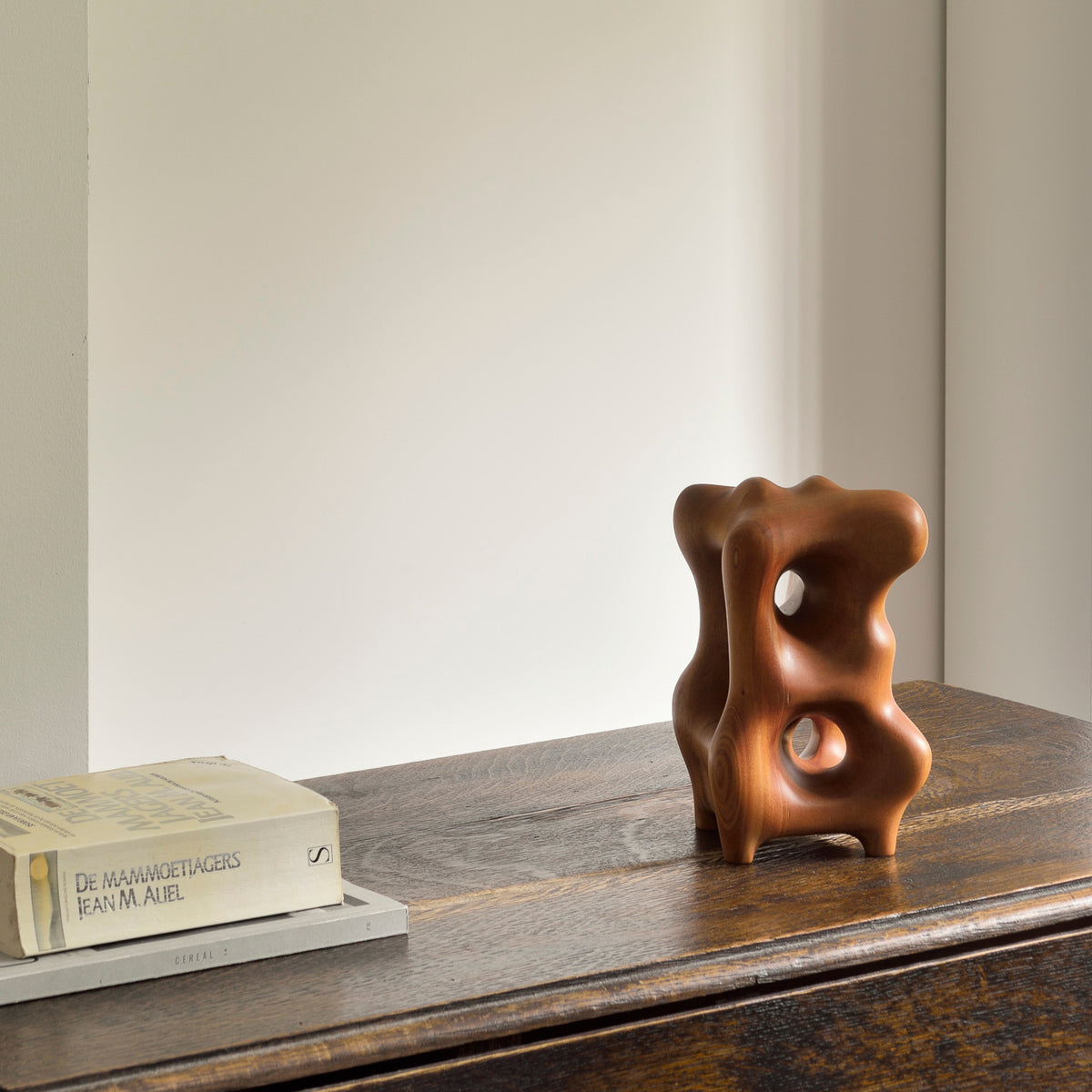 Organic Sculpture - Varnished Mahogany
