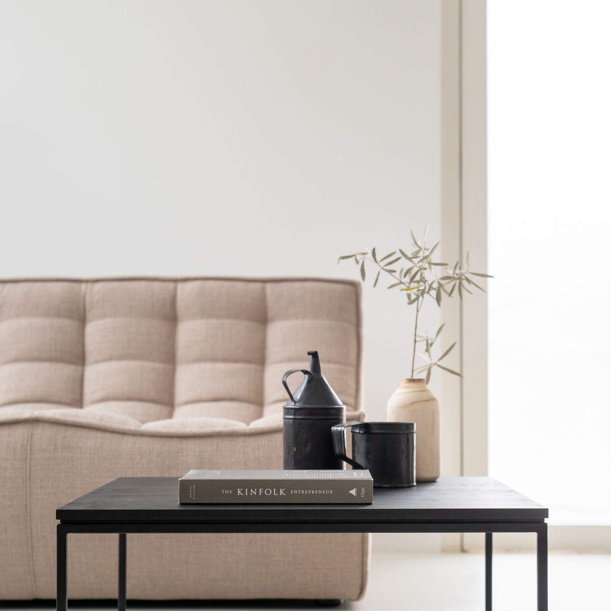 N701 Sofa - Beige - 2 Seater