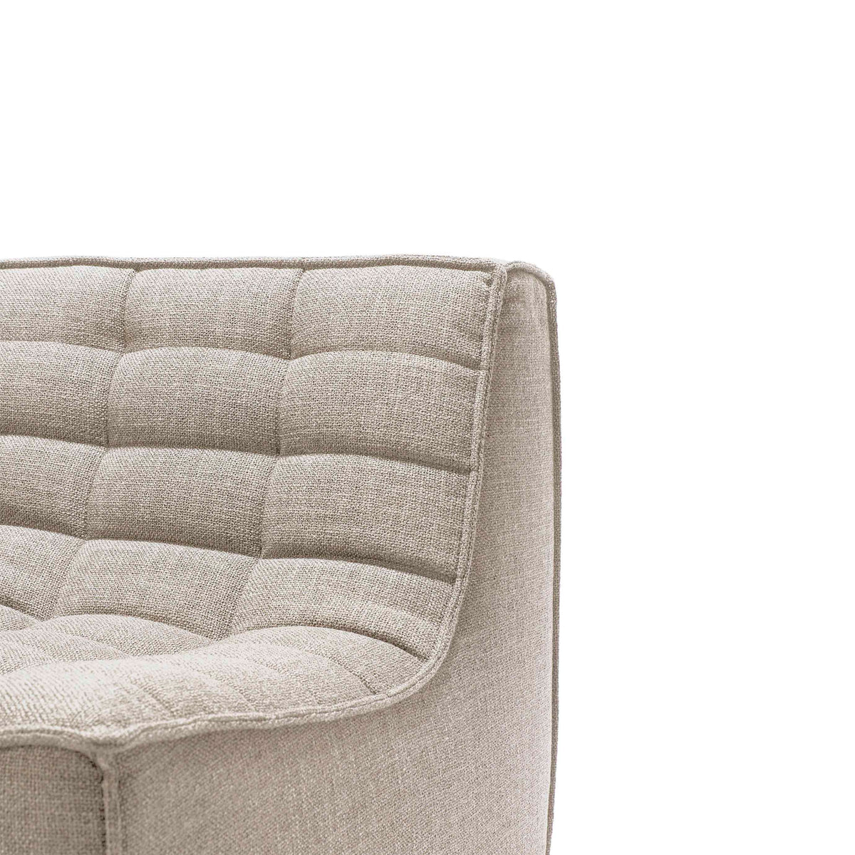 N701 Sofa - Beige - 3 Seater