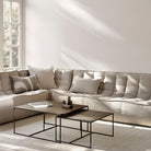N701 Sofa - Beige - 3 Seater