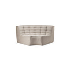 N701 Sofa - Beige - Round Corner