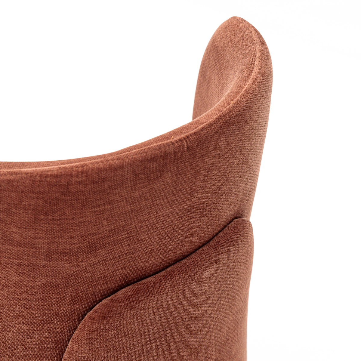 Odette Swivel Chair - Bordeaux
