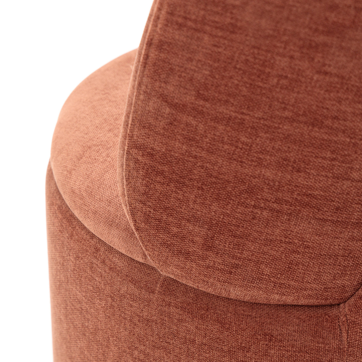 Odette Swivel Chair - Bordeaux