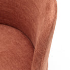 Odette Swivel Chair - Bordeaux