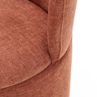 Odette Swivel Chair - Bordeaux