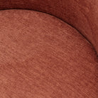 Odette Swivel Chair - Bordeaux