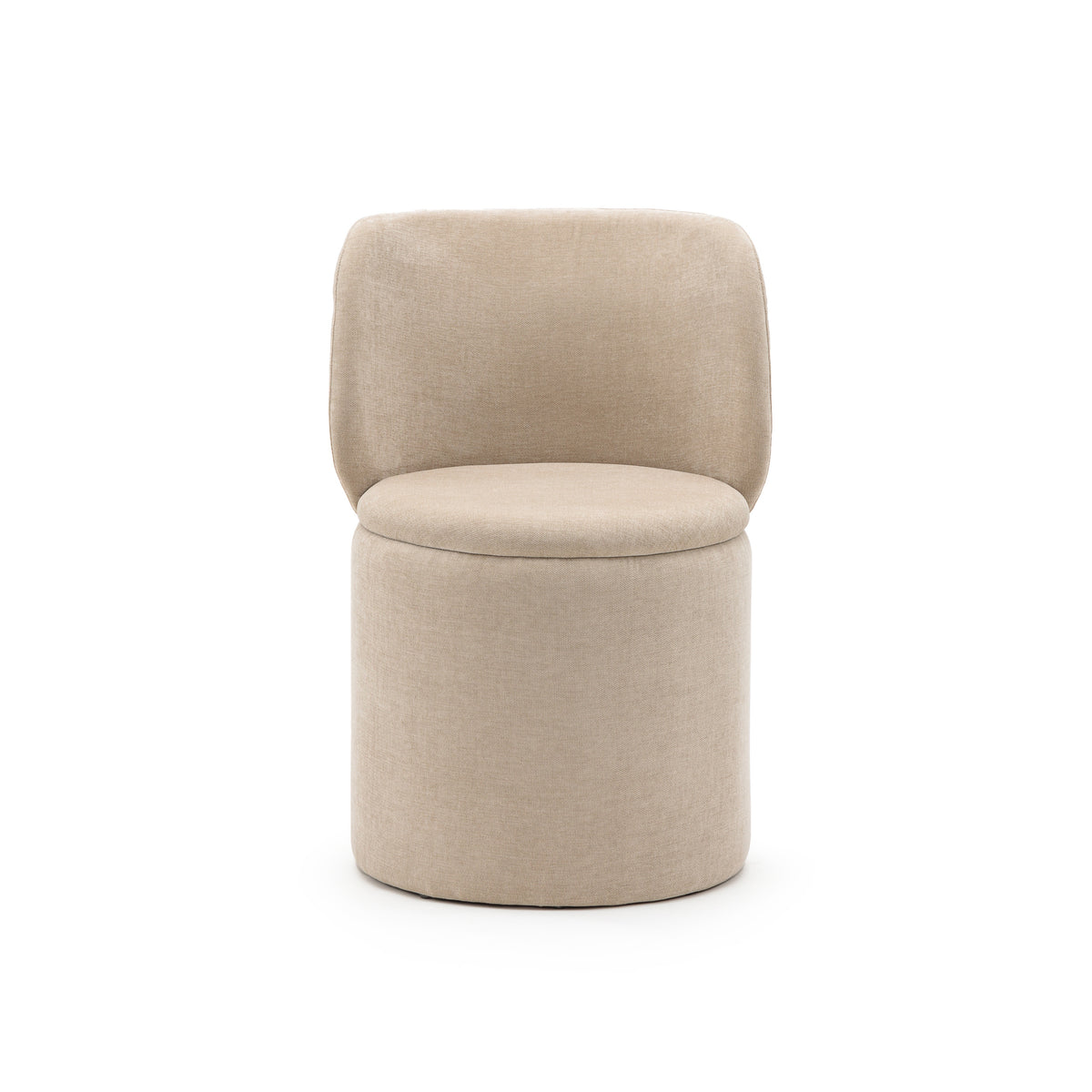 Odette Swivel Chair - Latte