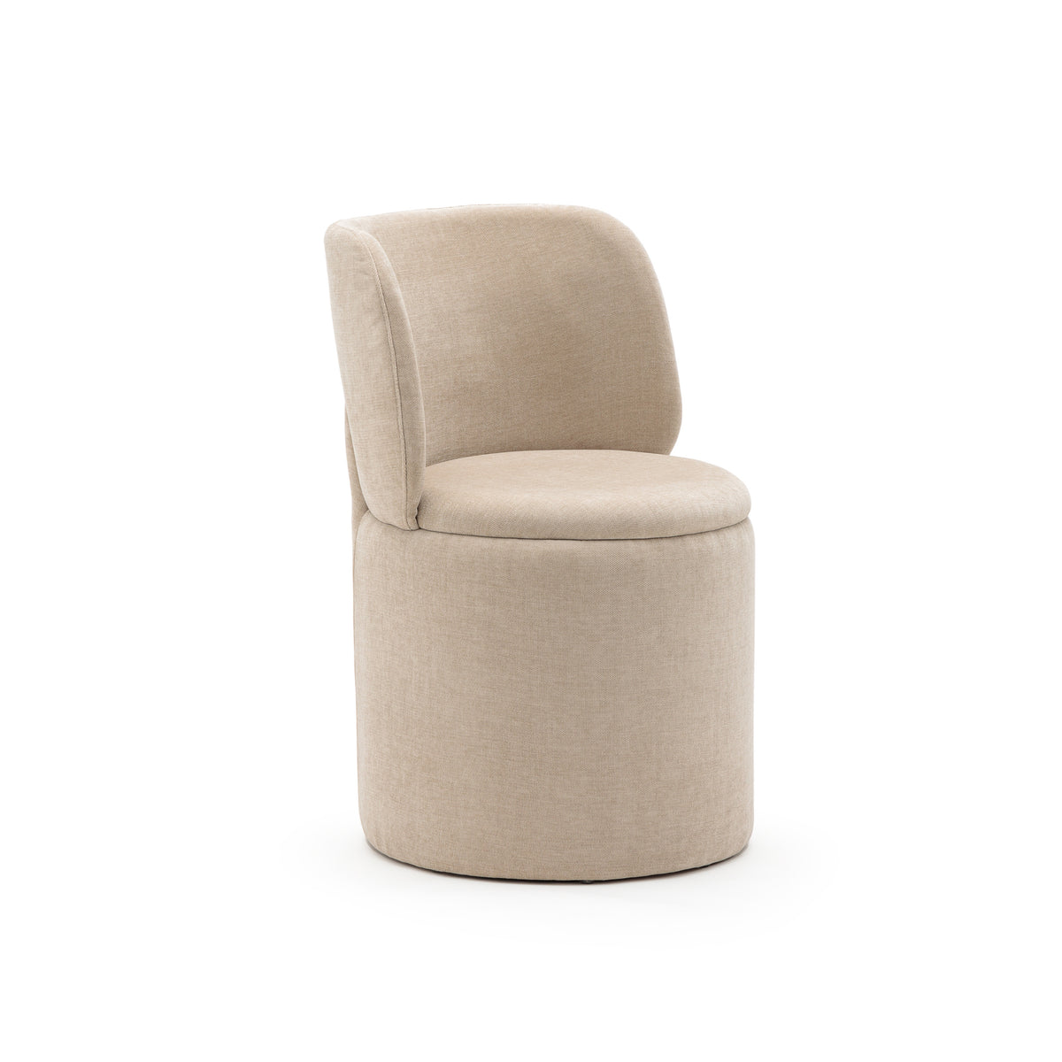 Odette Swivel Chair - Latte