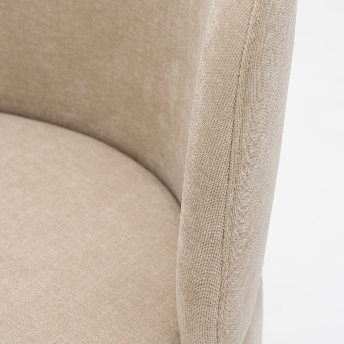 Odette Swivel Chair - Latte