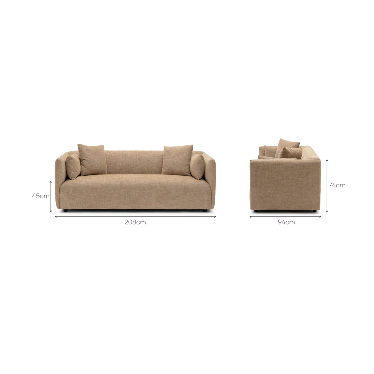 Reform Sofa - Mocha
