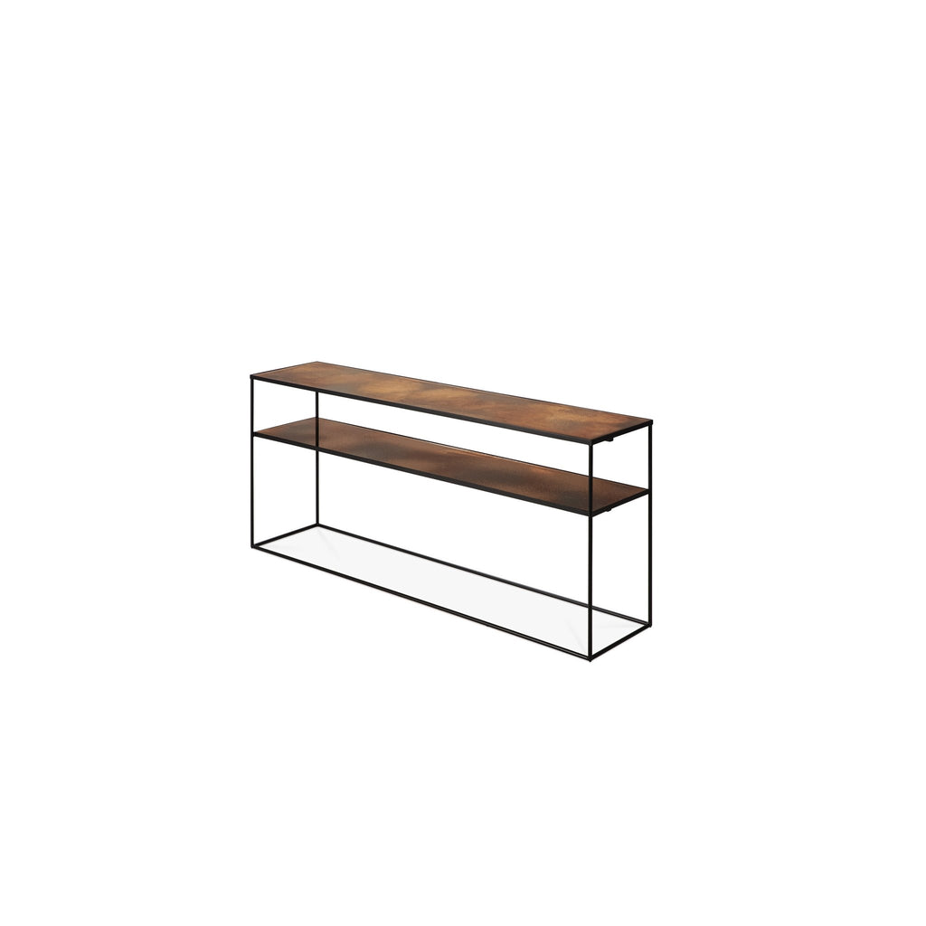 Aged Sofa Console - Bronze Copper - Loom Collection