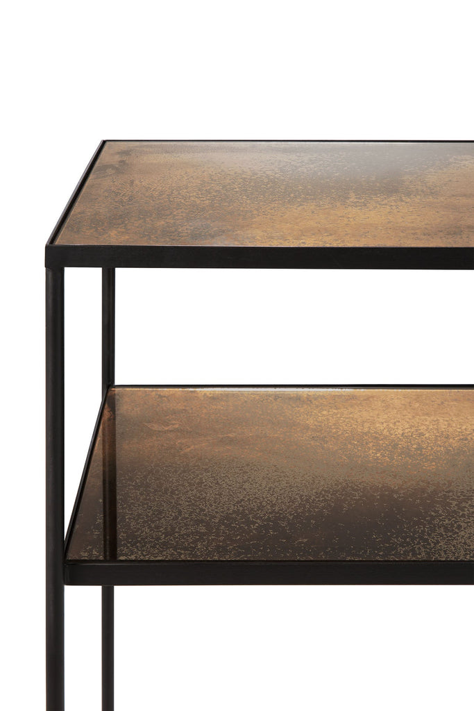 Aged Sofa Console - Bronze Copper - Loom Collection