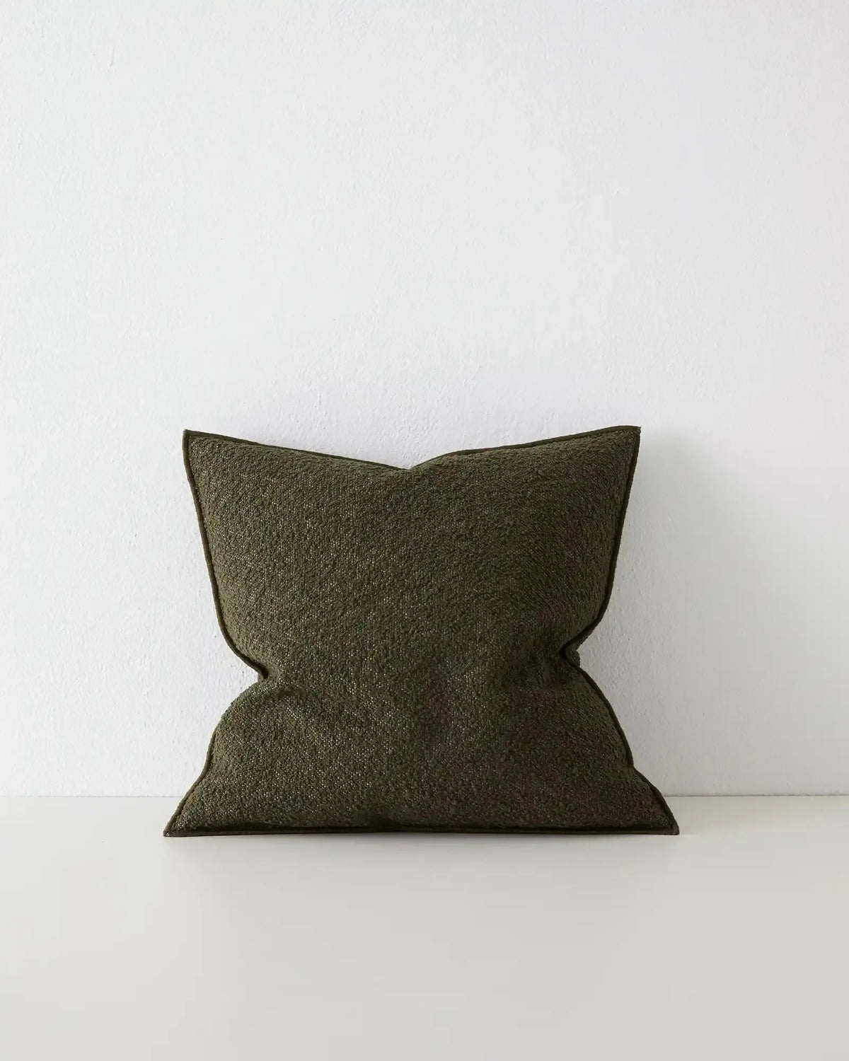 Alberto Boucle 50Cm Cushion - Olive