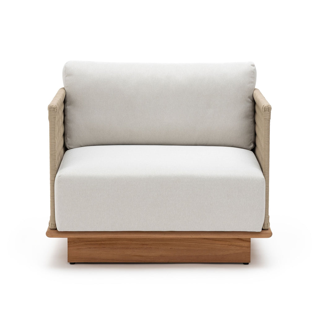 Alder Lounge Chair - Outdoor Occasional Chairs Loom Collection Loom Collection Dubai