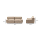 Alison Sofa - Melange Muesli - Sofa Loom Collection Loom Collection Dubai