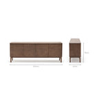 Alura Sideboard - Latte Oak - Buffets & Sideboards Loom Collection Loom Collection Dubai