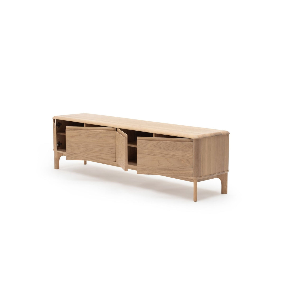 Alura TV Cupboard - Blonde Oak - TV and Entertainment Units Loom Collection Loom Collection Dubai