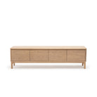 Alura TV Cupboard - Blonde Oak - TV and Entertainment Units Loom Collection Loom Collection Dubai