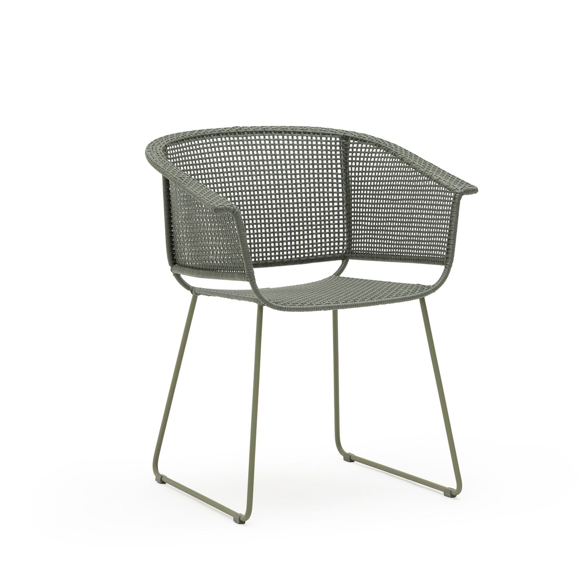 Alyvia Dining Armchair - Moss - Outdoor Dining chairs Loom Collection Loom Collection Dubai