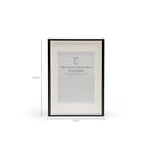 Amara A3 Poster Frame - Posters & Picture Frames Loom Collection Loom Collection Dubai