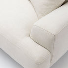 Amelia Closed Corner Sofa - Canvas White - Sectional Sofas Loom Collection Loom Collection Dubai