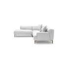 Amelia Corner Sofa - Silver - Sectional Sofas Loom Collection Loom Collection Dubai