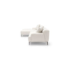 Amelia Extra Large L - Shaped Sofa - Canvas White - Sectional Sofas Loom Collection Loom Collection Dubai
